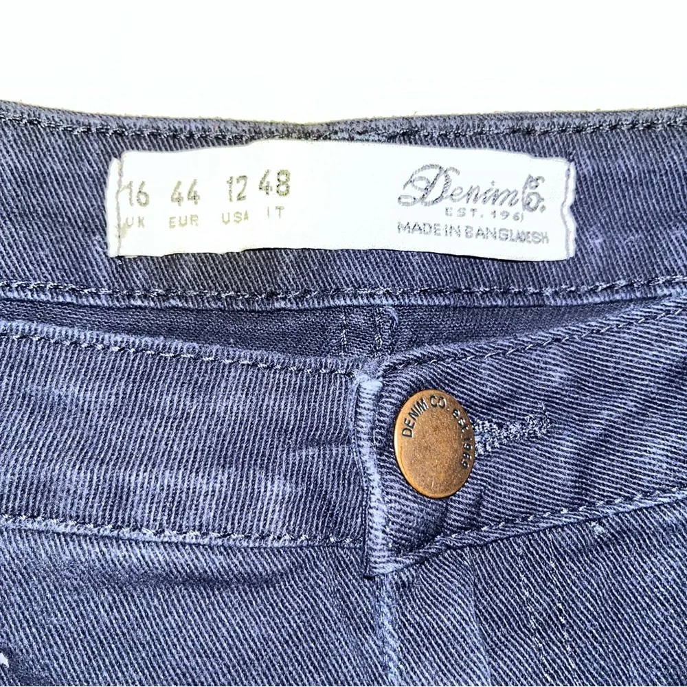 ⭐️ Denim Co. Navy Blue Denim Shorts Size 12 A0